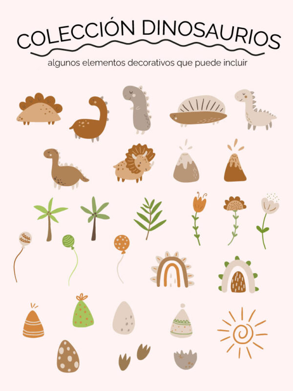 Body Bebé Letra Personalizada Dinosaurio