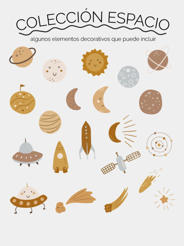 Body Bebé Letra Personalizada Espacio