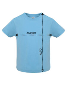 Camiseta Bebé Guía de Tallas