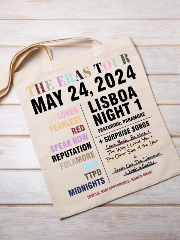 Tote Bag Eras Lisboa Color