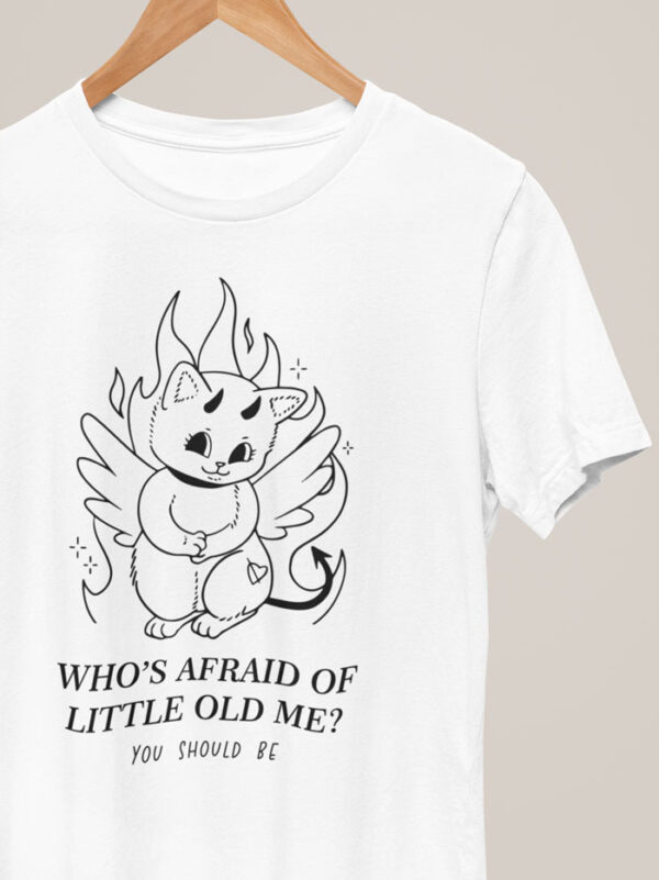 Camiseta Little Old Me Cat