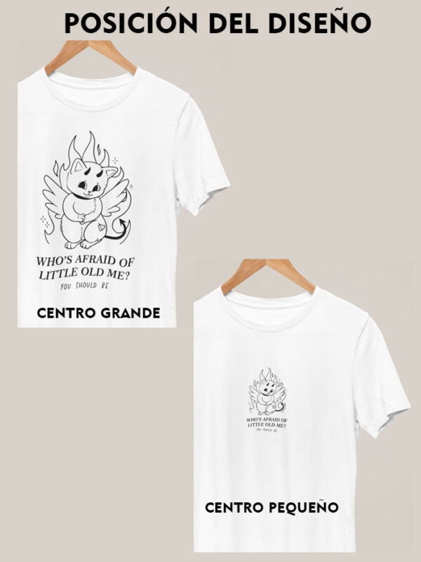 Camiseta Little Old Me Cat