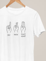 Camiseta True, Swear, Scouts Honor