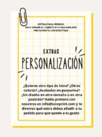 Extra Personalización