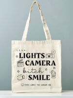 Tote Bag Lights Camera 2