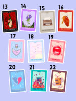 Pegatinas Cartas Tarot Swiftie