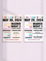 Art Print Eras Tour Madrid