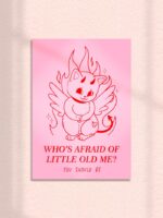 Art Print Little Old Me Cat