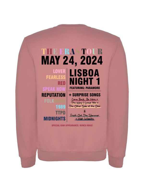Sudadera Eras Lisboa Color