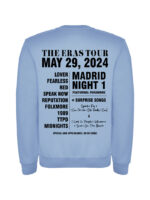 Sudadera Eras Madrid Lisa