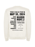 Sudadera Eras Madrid Lisa