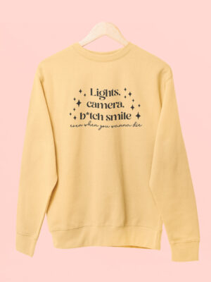 Sudadera Lights Camera B Smile