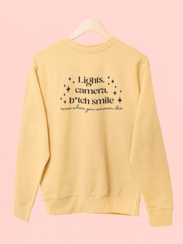 Sudadera Lights Camera B Smile