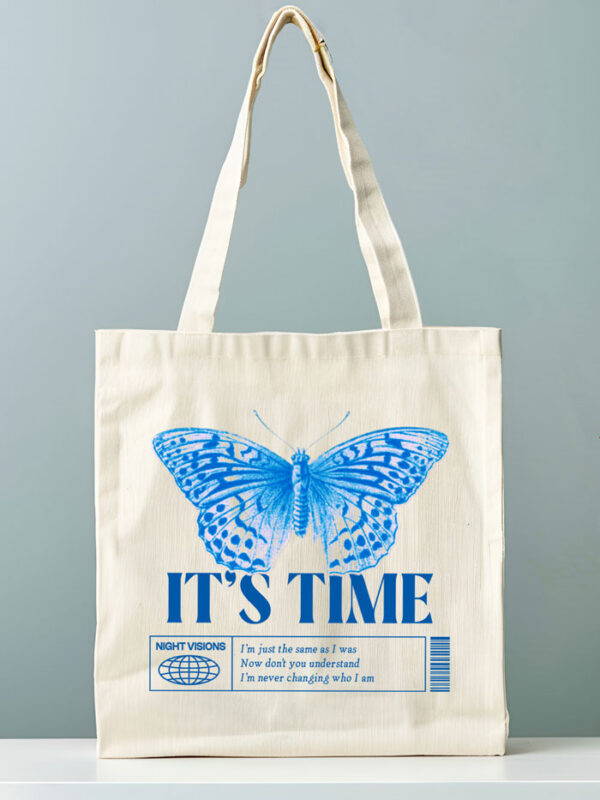 Tote Bag It's Time