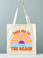 Tote Bag Take Me To The Beach