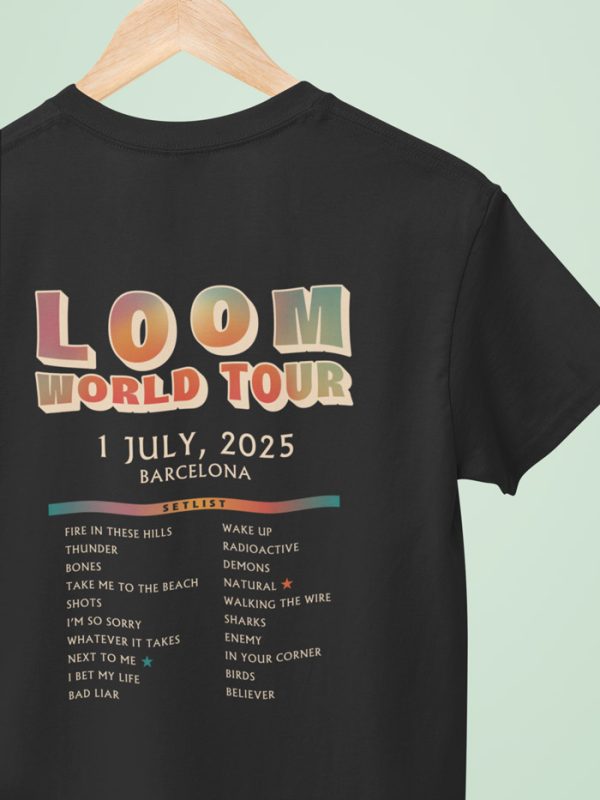 Camiseta Loom Tour Recuerdo