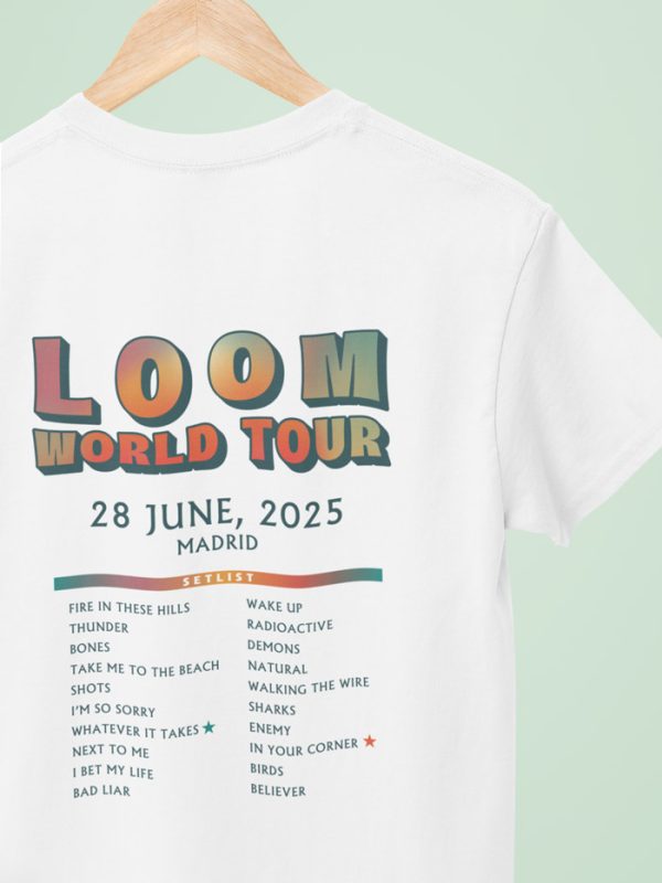 Camiseta Loom Tour Recuerdo