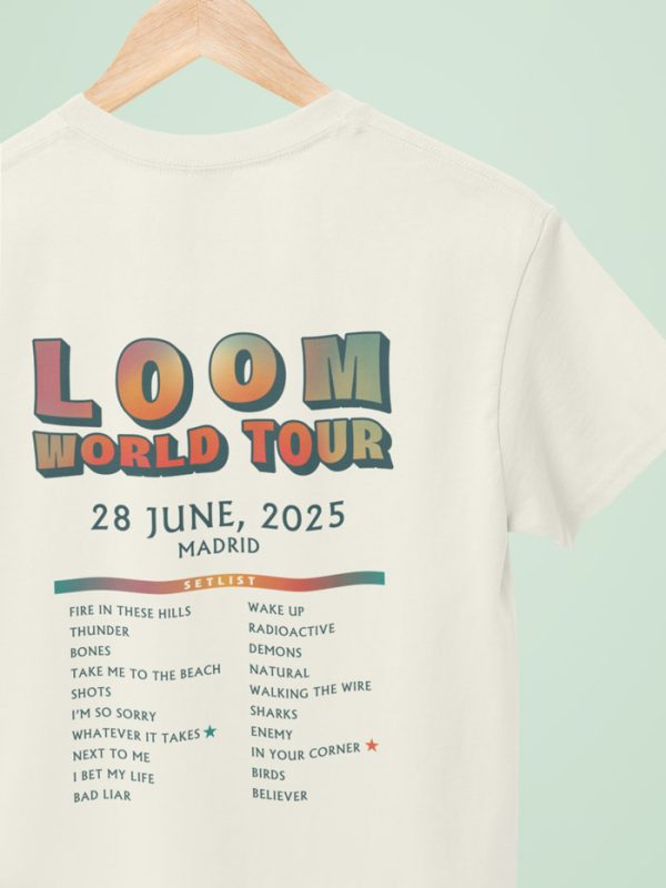 Camiseta Loom Tour Recuerdo