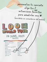 Camiseta Loom Tour Recuerdo