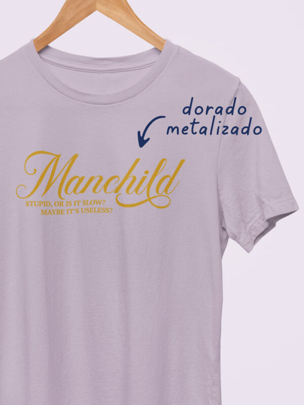 Camiseta Manchild