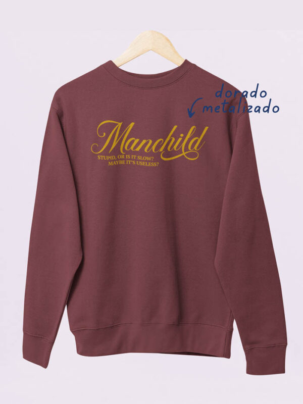 Sudadera Manchild