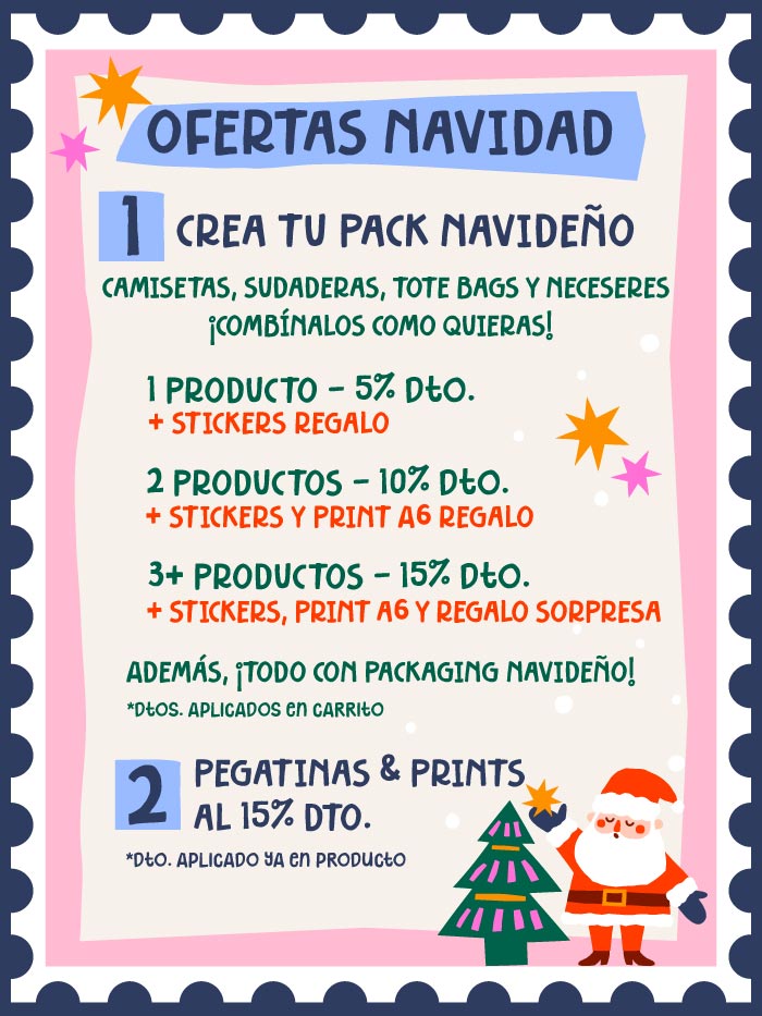 Descripción de la oferta de navidad 2025, crea tu pack navideño con descuento
