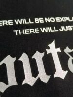 Sudadera Reputation Metalizada