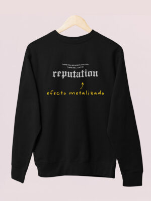 Sudadera Reputation Metalizada